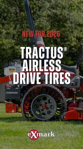 12K views · 115 reactions | Redesigned Exmark Tractus airless drive...