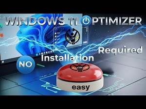 Uncle Carey’s Windows 11 Optimizer: No Installation Required & Fully Customizable!