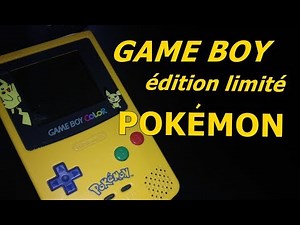 UNBOXING GAME BOY COLOR EDITION LIMITE POKEMON!