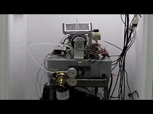 LiquidPiston First Propane Test (79cc X-Mini engine)