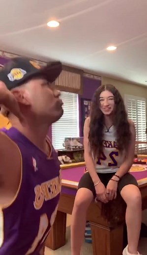 Since I suck at #noreactionchallenge . We switched roles. Let’s see if I can make my daughter react! #fyp #fatherdaughter #dadsoftiktok