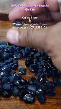 Real Neelam Gemstone ( Sapphire Gemstone )