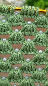 6.2K views · 46 reactions | Crochet with Pearls! A Stunning Finishing Touch.  #crochet #amigurumi #knitting #crochetlove #christmasgifts | Crochet | Facebook