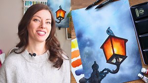 Capturing Luminosity: How to Paint Glowing Lights with Watercolor | Elina Zhelyazkova | Skillshare