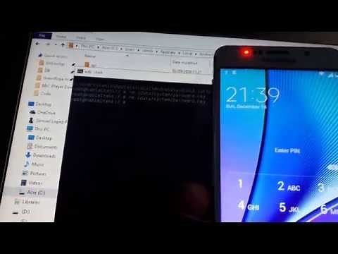 HOW TO HACK BYPASS ANY ANDROID PHONE LOCK PIN PATTERN PASSWORD IN SECONDS 2017