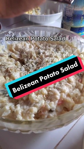 Authentic Belizean Potato Salad Recipe