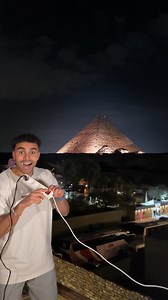 3.2M views · 27K reactions | Light show at the pyramids will no longer be available for an indefinite period of time | Youneszarou | Facebook
