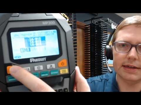 Panduit MP300 Printer and Turn-Tell Label Demonstration