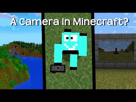 A Minecraft Mod That Adds A Camera! So You Can Take Photos!