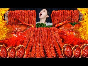 [Mukbang ASMR] Spicy 🐙 small Ocotpus Legs Seafood Boil! Crab & Shirmp Recipe Ssoyoung