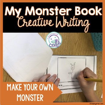 Make Your Own Monster Book - Kindergarten Halloween Creative Writing Activity