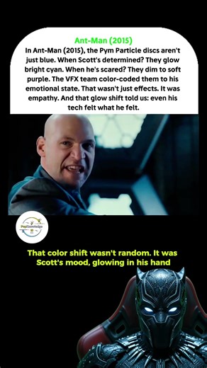 Pym Particle Discs Glow Different Colors Based On Scott's Mood!😳#marvel #avengers #antman