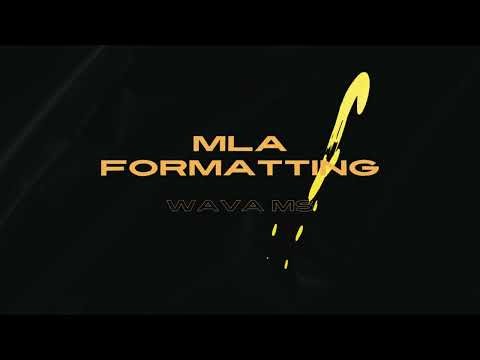 MLA Formatting - Microsoft Word