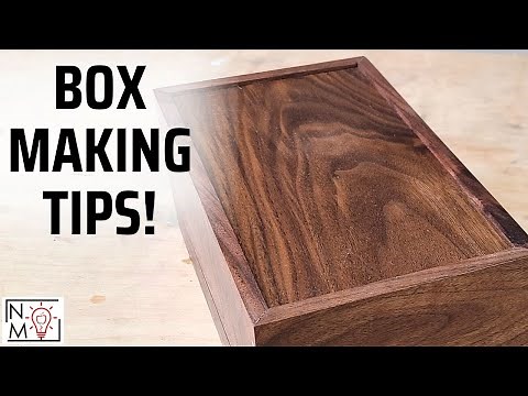 How to Make Simple Box Bottoms | Wood Box Making