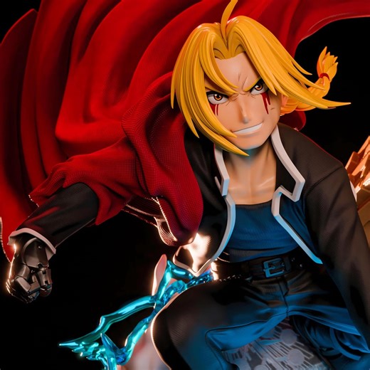 Edward 3D Print Anime STL File - Digital Download - Etsy Canada