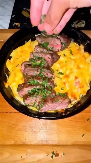 This College Student is a Genius-Watch How He Cooks This Surf & Turf Meal #shorts