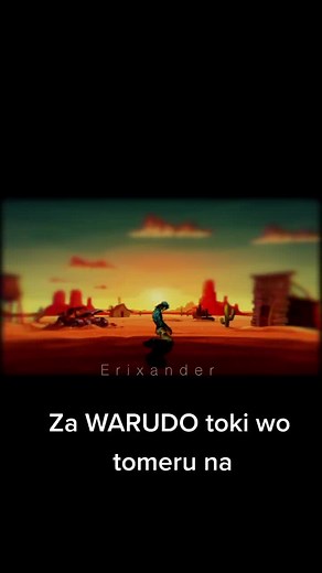 Exploring the Meaning of 'Za Warudo Toki wo Tomare' from JoJo's Bizarre Adventure