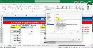 Custom format part-01 #computer #Excel | BDS Computer