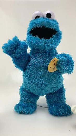 Cookie Monster Talking VIBRATING 14” Sesame Street Plush