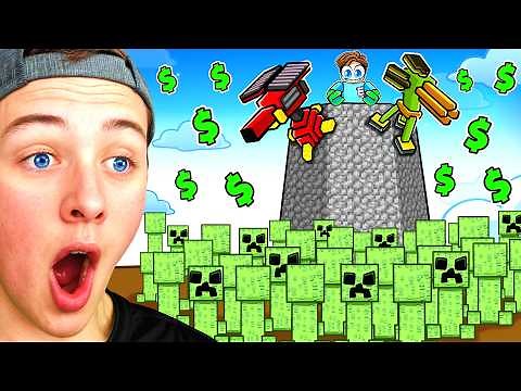 ONE HOUR of Minecraft Tower Defense in Roblox!