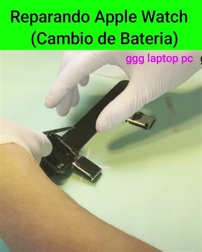 cambiando bateria apple watch all version 10