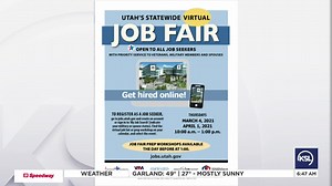 Utah Dept. Of Workforce Services Hosting Virtual Job Fair