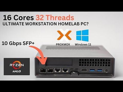Is This the Most Powerful HomeLab PC You Can Buy? MS-A2 Ryzen 9 9955HX Review