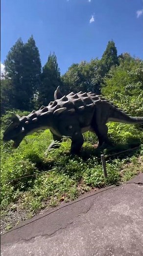 [Katsuyama Dino Park] [Fukui Prefectural Dinosaur Museum] [Katsuyama City, Fukui Prefecture] #Din...