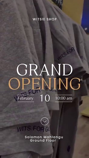 Witsie Shop Reopening Celebration - Grab Your Gear!