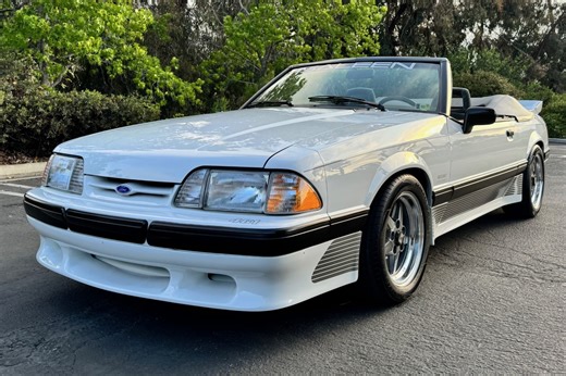 8k-Mile 1989 Ford Mustang Saleen Convertible 5-Speed