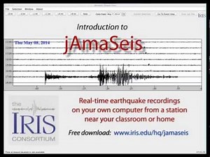 jAmaSeis—Teaching with Real-time seismic data (tutorial)