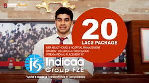 Renowned for providing unmatched international career opportunities, prestigious scholarships and a transformative learning environment, CU remains a top choice for ambitious students aiming for global success. We’re proud to share the success story of Rishabh Kumar, MBA Healthcare & Hospital Management student, who has secured a prestigious international placement at Indicaa Group Limited with an impressive Rs 20 Lacs package. From world-class learning to global career launches, CU continues to