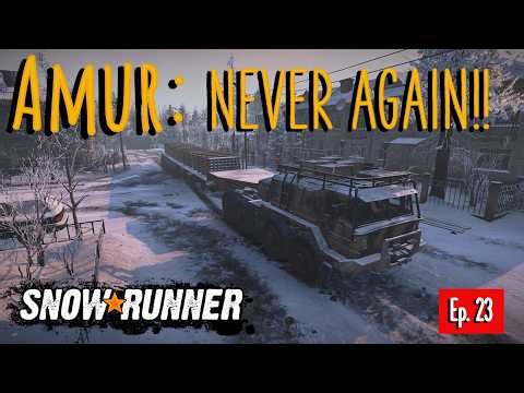 This Trailer ALMOST Ended me | First Day in Chernokamensk - SnowRunner Frozen Frontier Series 2026