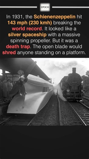 The Silver Bullet Train "Schienenzeppelin"