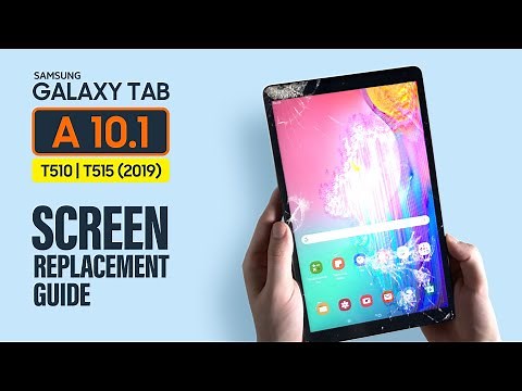 Samsung Galaxy Tab A 10.1 2019 T510 T515 LCD Touch Screen Replacement