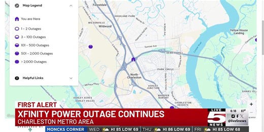 VIDEO: Xfinity outage continues for some customers across Lowcountry