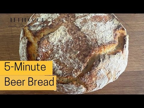 Easy 5-Minute Beer Bread—No Stand Mixer Needed!