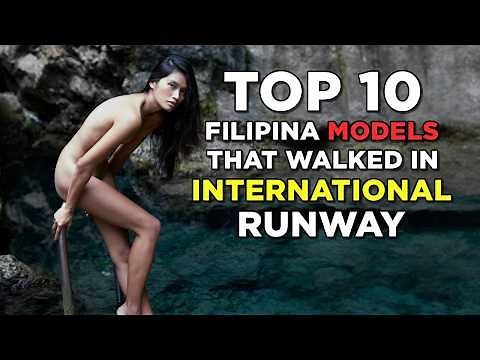 Filipina Models that Walked in International Runway