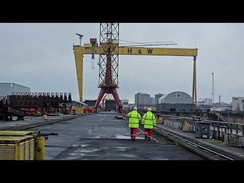 Inside Belfast's Revived Harland & Wolff Shipyard