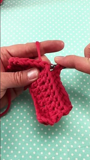 How to crochet the back post double crochet stitch! 🧶 #fiberflux