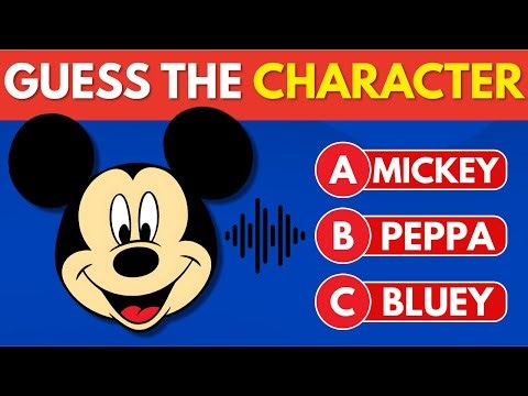 Guess the Cartoon Character! | Voice and Shadow Quiz for Kids 🎙️🕶️