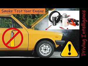 How to Smoke Test Your Engine To Find Vacuum Leaks - Don't Use Accelerants!!!!