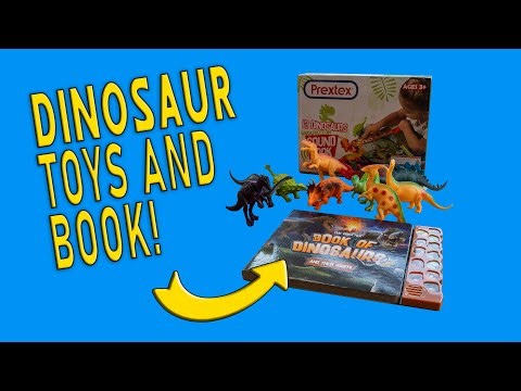 Realistic Toy Dinosaur Figures with Sound Book Overview | is It Worth It? #ad #amazoninfluencer