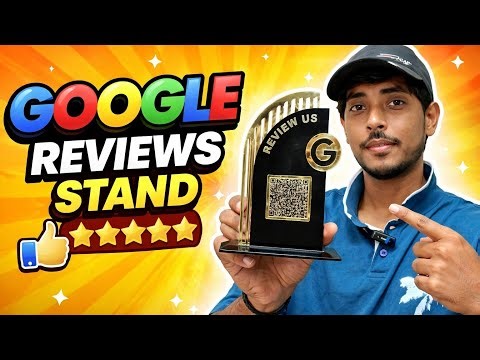 How To Make Acrylic Google Review Stand (Step-by-Step Tutorial)