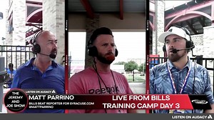 17K views · 112 reactions | Matt Parrino joined Jeremy and Sal and shared what he's taken note of through the first two days of camp! Check out the full segment here: https://youtu.be/BzTqkvxCXMY | WGR Sports Radio 550 | Facebook