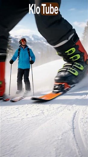 Giant Slalom #skiing #slalom #joke