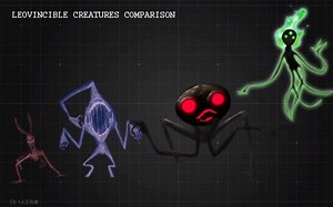 各种奇怪太空生物的大小比较