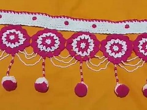 Woolen with Moti Toran Design