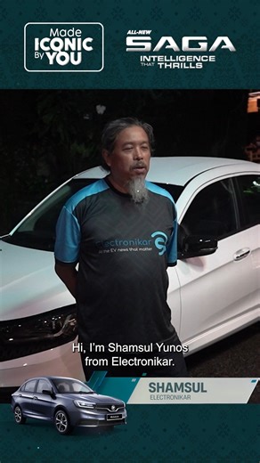 A smarter kind of upgrade! ✨ Rather than just premium or sporty, the All-New SAGA feels high-tech. Packed with ADAS features and confidence-inspiring performance, even in wet conditions, it goes beyond expectations for its price point. 🙂‍↕️ As seen with Shamsul from Electronikar! Book now at any PROTON authorised outlet or register today! 🔗 https://www.proton.com/all-new-saga #HiPROTON #INSPIRINGCONNECTIONS #AllNewSaga #Saga #SagaMedia | Proton Cars