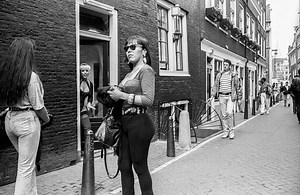 What Amsterdam's Red Light District Looked Like in the 1990s